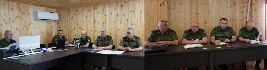 В Вооруженных Силах Республики Абхазия продолжается совместная штабная тренировка