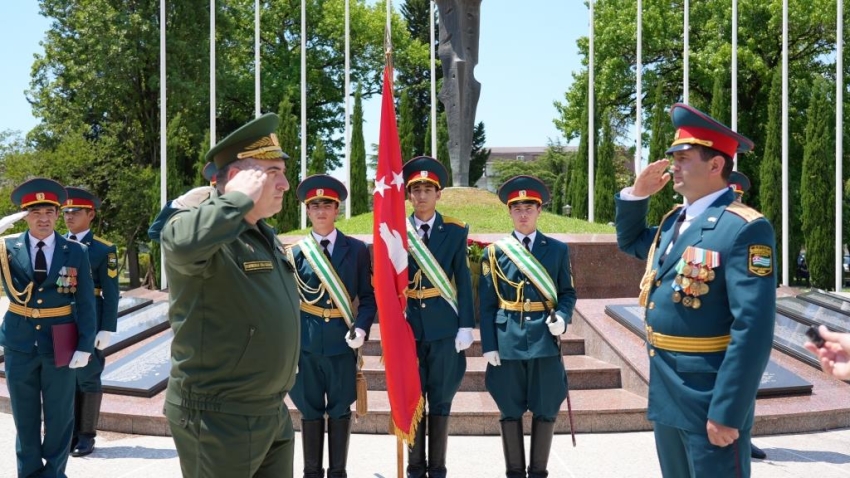 В Абхазии состоялся торжественный выпуск курсантов СВОКУ