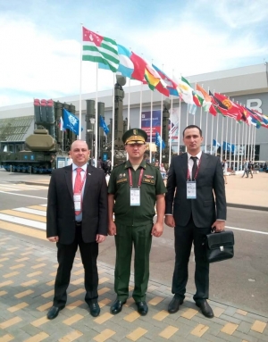 Делегация Министерства обороны Республики Абхазия по приглашению руководства Министерства обороны Российской Федерации принимает участие в работе Международного военно-технического форума «АРМИЯ-2019»