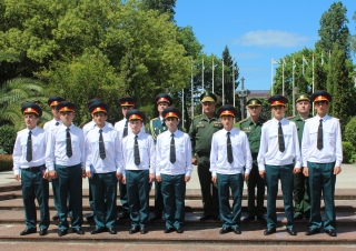 Торжественный выпуск курсантов Сухумского высшего общевойскового командного училища
