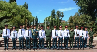 Торжественный выпуск курсантов Сухумского высшего общевойскового командного училища