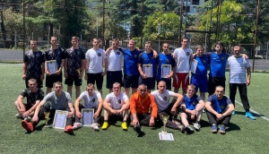 Завершились соревнования на первенство Министерства обороны по мини футболу.