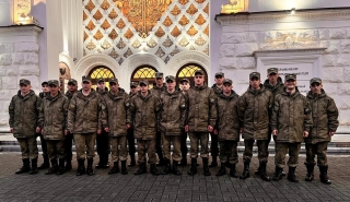 Курсанты Сухумского ВОКУ посетили спектакль «Эшелон» в Абхазском государственном драматическом театре им. С. Чанба.