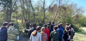 Учебные стрельбы для школьников прошли на одном из полигонов Министерства обороны.