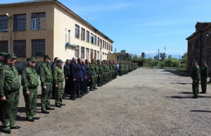 Министр обороны подвел итоги работы комиссии во 2-м отдельном мотострелковом батальоне