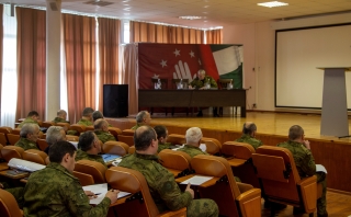 Министерство обороны Республики Абхазия: Совместная штабная тренировка по управлению Вооруженными Силами