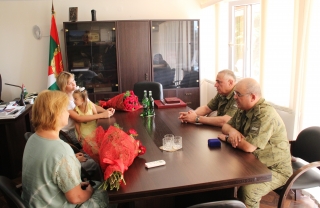 Министр обороны встретился с семьей Героя Абхазии, добровольца Дмитрия Чепенца.