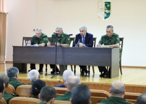 Встреча Главнокомандующего ВС РА с руководством и военнослужащими оборонного ведомства страны