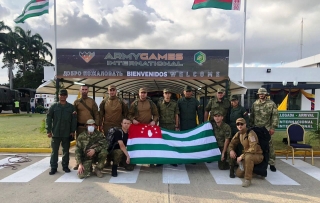 Военнослужащие Вооруженных Сил Республики Абхазия, участники международного конкурса «Снайперский рубеж-2022», прибыли в Венесуэлу.