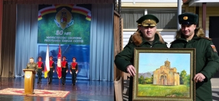 Делегация Министерства обороны Республики Абхазия принимает участие в мероприятиях, посвященных 30-й годовщине создания Министерства обороны Республики Южная Осетия