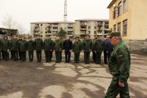 Министр обороны проверил 2-й отдельный мотострелковый батальон на предмет боевой готовности подразделения