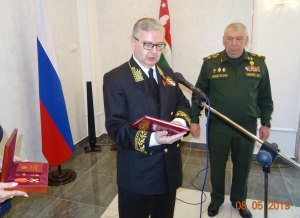 Министр обороны Республики Абхазия награжден орденом Александра Невского
