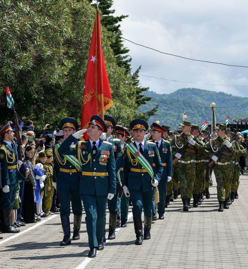 Клятва Абхазии Министерства обороны.