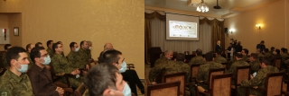 Военнослужащие Министерства обороны приняли участие в предпремьерном показе документального фильма «ПОИСК».