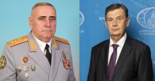 Министр обороны, генерал-полковник Владимир Ануа поздравил Посла России в Абхазии с Днем дипломатического работника