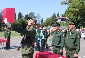 В Абхазии завершился весенний призыв на военную службу