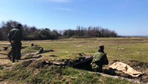 Личный состав Командно-разведывательного центра совершенствовал практические навыки в стрельбе