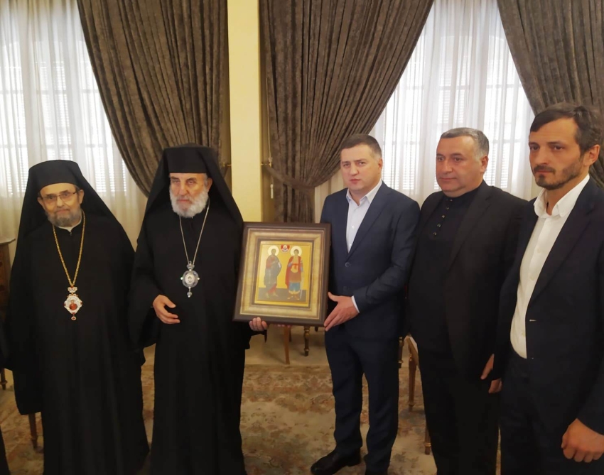 В Дамаске прошла встреча абхазской делегации с духовенством Антиохийского Патриархата